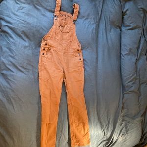 Tan Dovetail Freshley Overalls